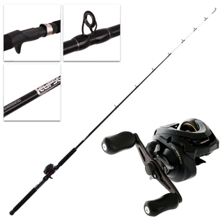 Buy Shimano Caius 150B Eclipse Low Profile Baitcaster Combo 6ft 4-8kg  online at