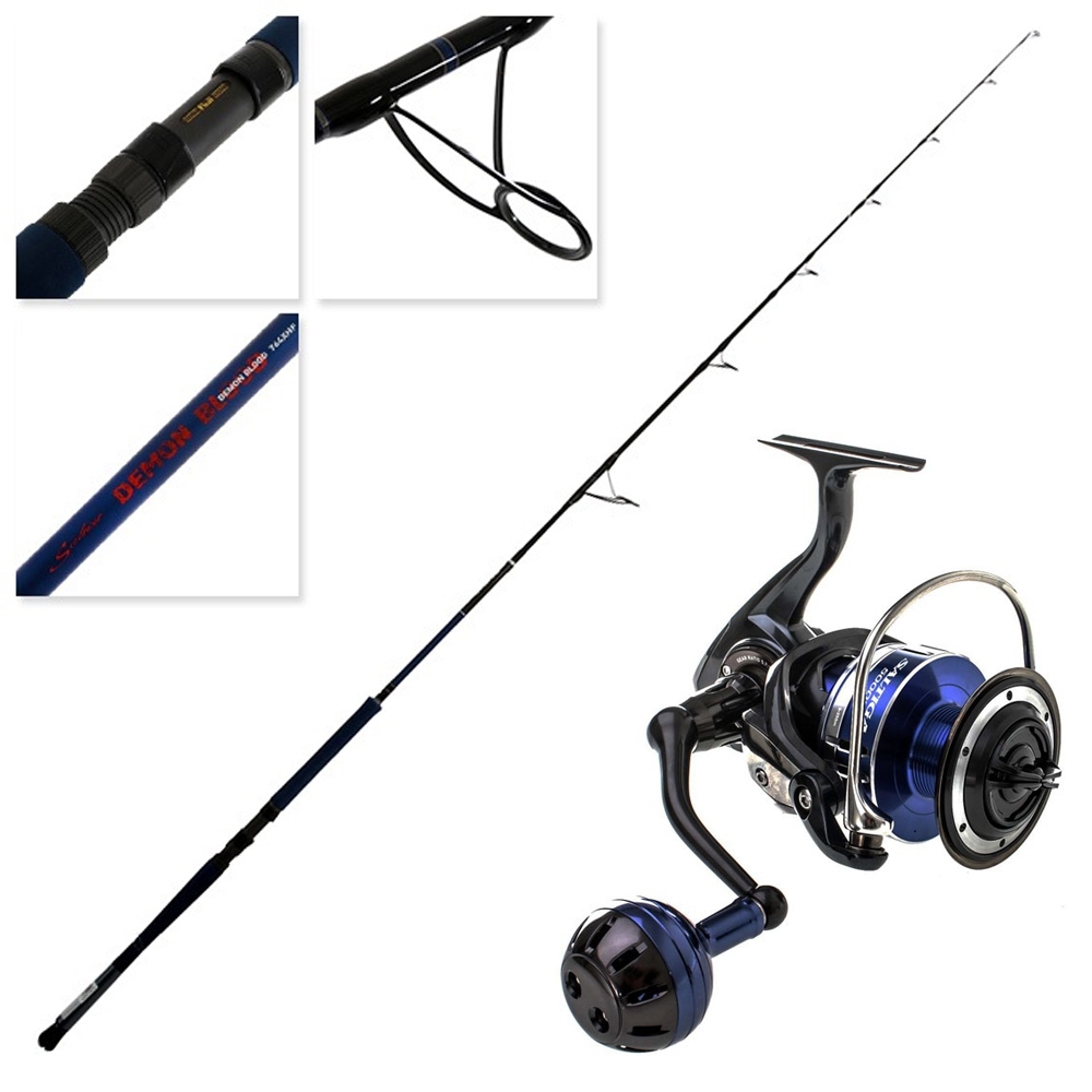 Buy Daiwa Saltiga 5000H Saltist Demon Blood 764XHF Stickbait