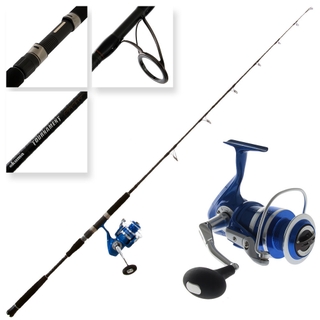 Buy Okuma Azores Blue 6500 Tournament Concept Travel Combo 6ft PE2-4 3pc  online at