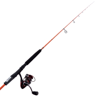 8FT Fishing Combo Red Rod and Reel, fishing rod