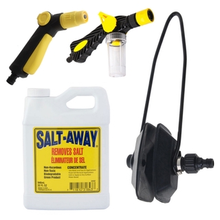 Salt-Away Combo Kit - 1 Quart of Concentrate with Mixing Valve