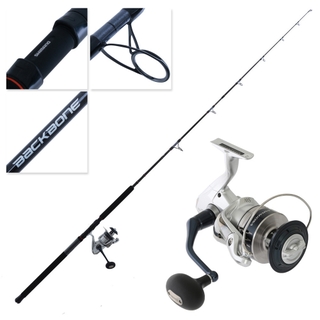 Buy Shimano Saragosa SW A 10000 PG Backbone Spinning Topwater Travel Spin  Combo 8ft 2in 50-80lb 3pc online at