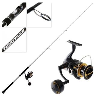 Buy Shimano Stella 4000 SW HGC Grappler Type J S631 Light Jig Spin Combo  6ft 3in PE1.5 2pc online at