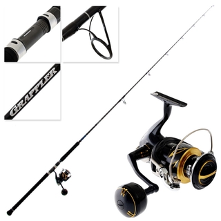 Buy Shimano Stella 5000 SW HGC Grappler Type C S80M Topwater Spin Combo 8ft  PE5 2pc online at