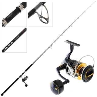 Buy Shimano Stella SW 8000 HG Ocea Plugger Full Throttle S80M Topwater Combo  8ft PE5 2pc online at