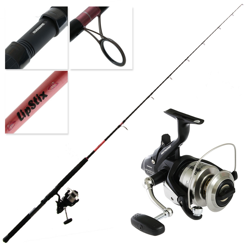 Buy Shimano Baitrunner 6000 OC Lipstix Spin Combo 6ft 10in 8-12kg