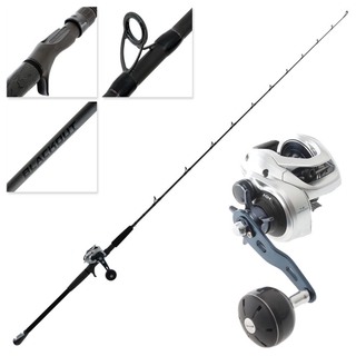 Buy Shimano Tranx 300-HG Blackout OH Slow Jig Combo 6ft 4in 45
