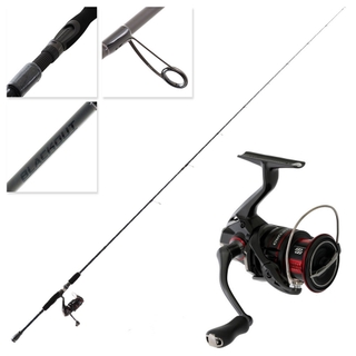Buy Shimano Vanford 2500 HG Blackout Light Canal Spin Combo 8ft 2in 4-10lb  2-12g 2pc online at