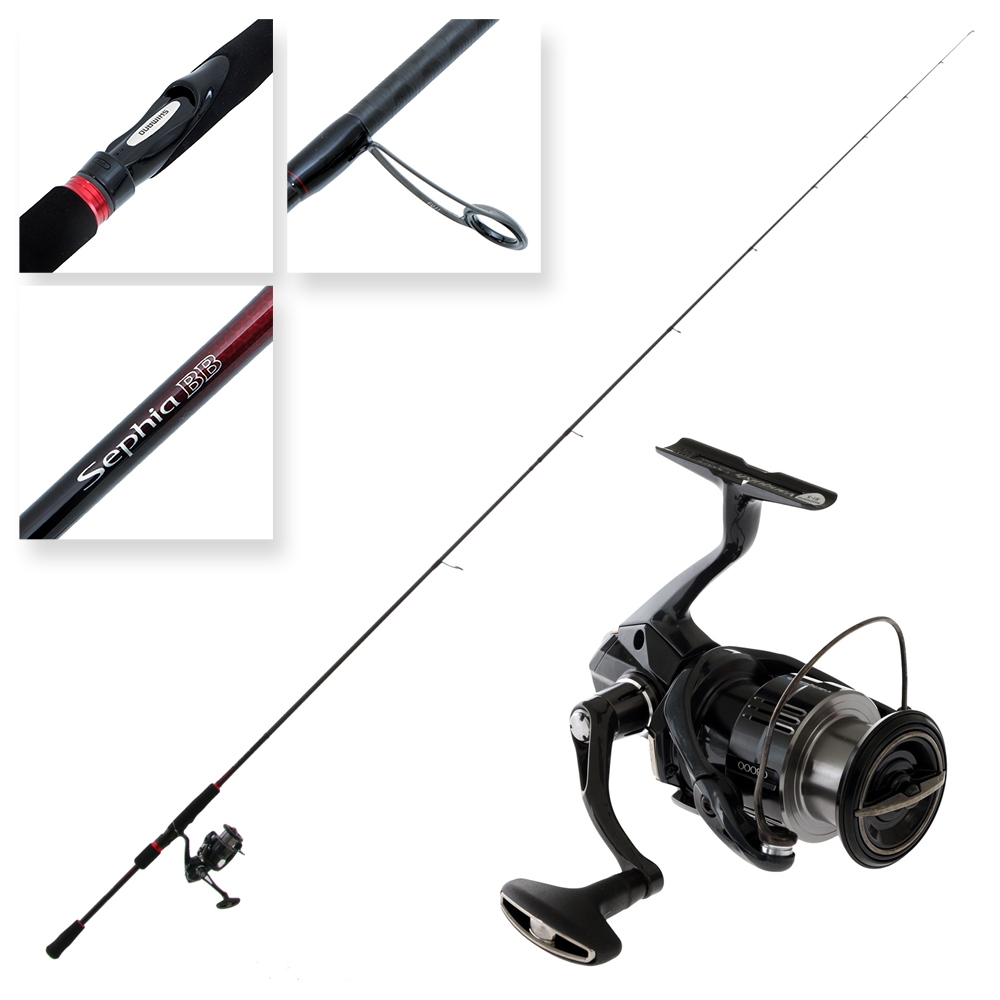 freshwater spinning combo