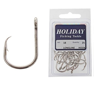 Buy Stainless Longline Hook Pack Size 18 Qty 25 online at Marine