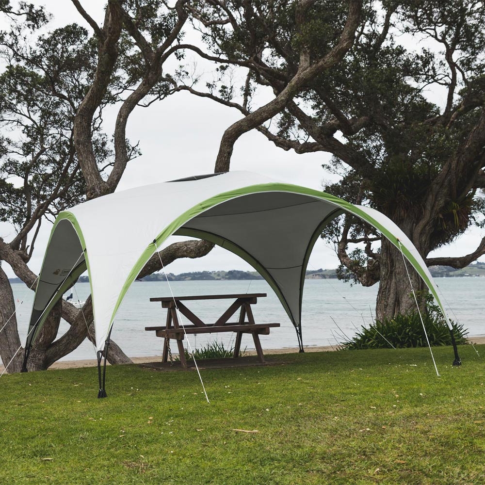 Coleman deluxe event shelter best sale