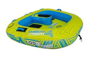 Loose Unit Deluxe Foam Core 2 Person Tube Rope Yellow, Watersports