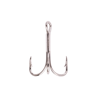 Buy Eagle Claw 375F Nickel Treble Hook #4 Qty 50 online at