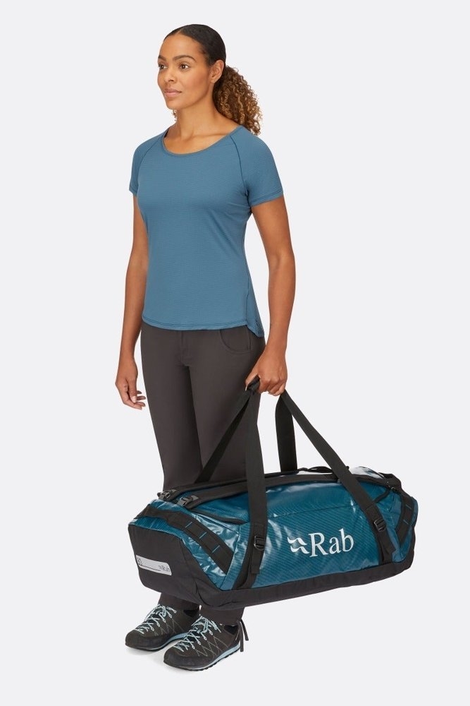 Rab Expedition II Kitbag Duffel Backpack 80L Red Clay Luggage Duffel Bags Bags Backpacks Apparel