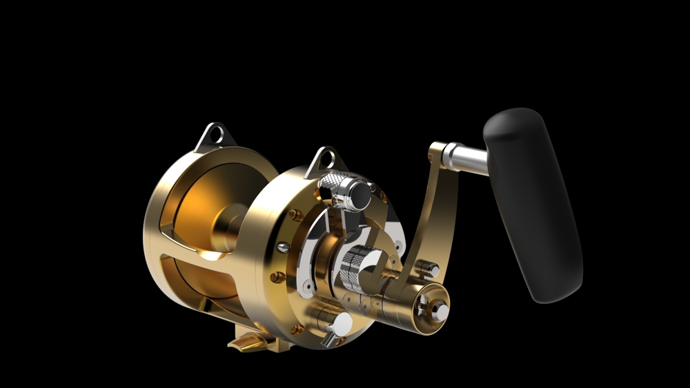 Buy Avet EXW30 3 3 Speed Lever Drag Big Game Reel Gold online at