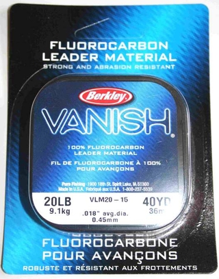 Buy Berkley Vanish Fluorocarbon Trace 100lb 30yd online at