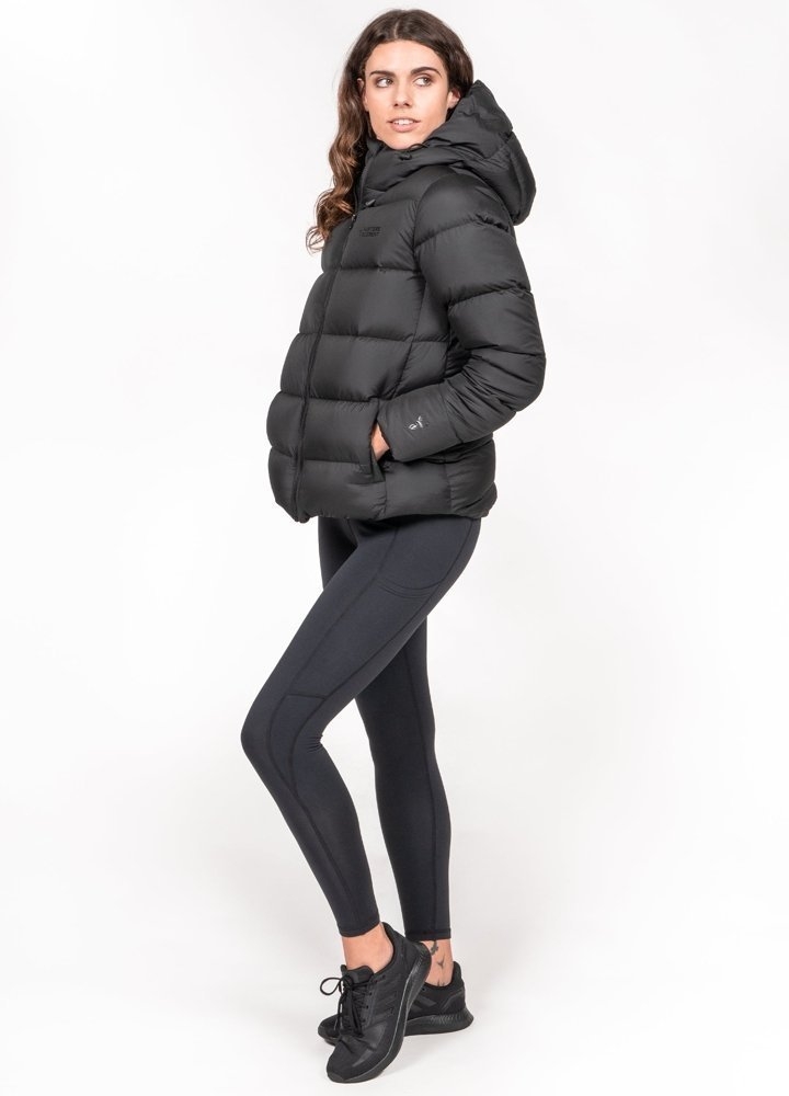 Buy Hunters Element Glacier Womens Puffer Jacket Black online at