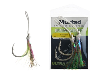 Buy Mustad Ultrapoint 10830NP Jigging Assist Hooks Qty 2 online at