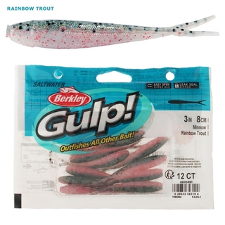 Berkley Gulp! Minnow Rainbow, 3 - 12 count