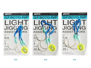Buy BKK SF8070-NP Light Jigging Assist Hooks online at Marine