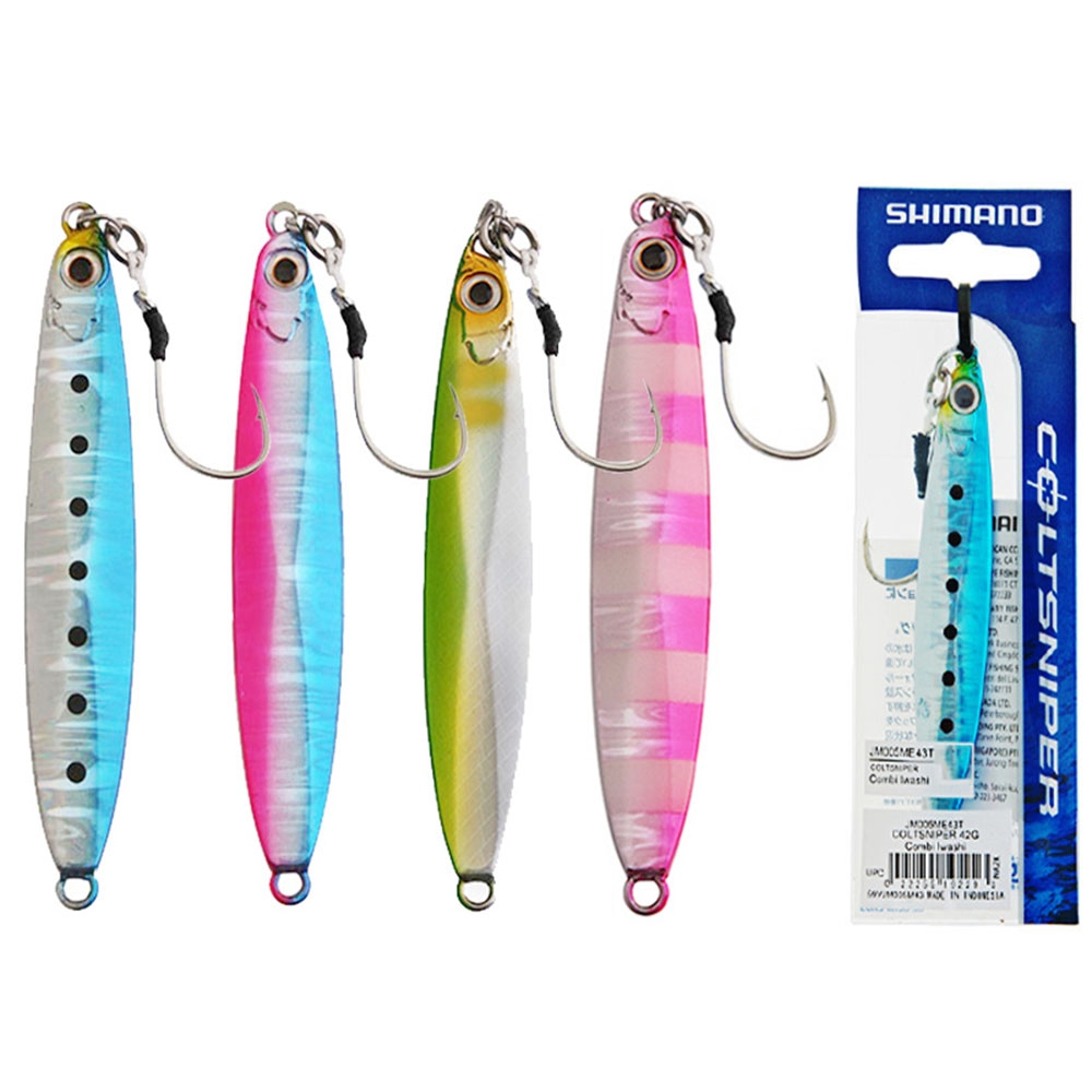 Shimano Coltsniper Jig 60g Chartreuse Silver