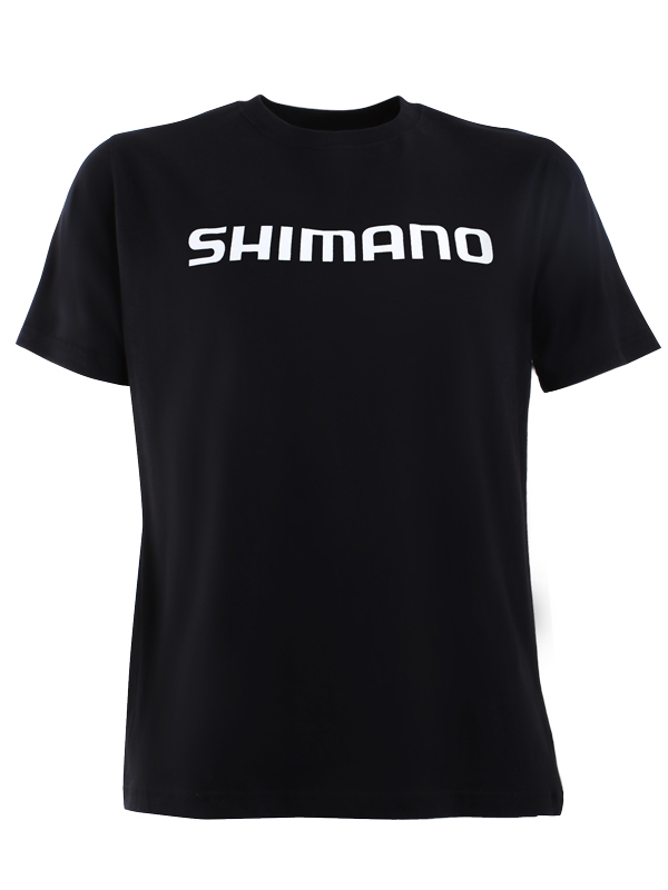 Buy Shimano Corporate T Shirt Black M online at Marine Deals .nz