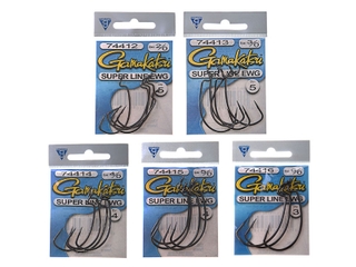 Gamakatsu 3 Size Soft Plastic/Worm Hook Fishing Hooks for sale