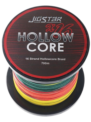 Buy Jig Star X16 Hollow Core Multi-Coloured Braid 700m online at