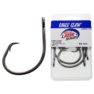 Buy Eagle Claw L2045 Lazer Sharp Heavy Wire Circle Hooks Qty 10