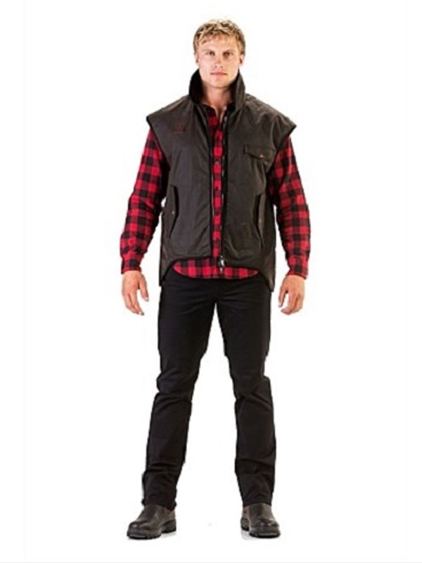 Swanndri 2025 oilskin vest