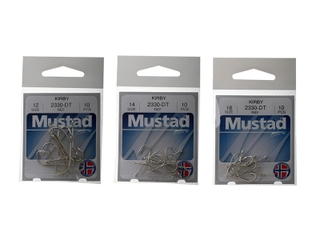 Buy Mustad 2330DT Sea Kirby Sprat Hooks Qty 10 online at