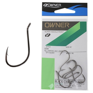 Buy Owner SSW Cutting Point Octopus Bait Hooks 5/0 Qty 5 online at
