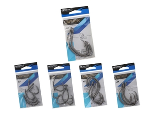 OWNER SUPER MUTU CIRCLE HOOK - SiIZE 10/0 - (3 HOOKS) 5127-201