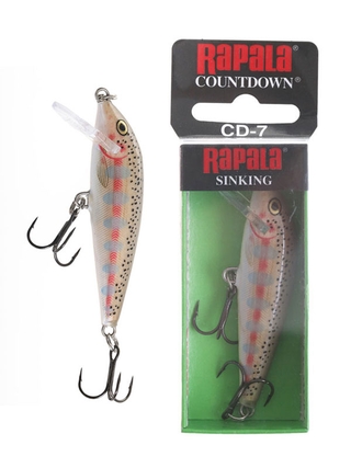 Buy Rapala CountDown CD-7 Sinking Lure 7cm online at Marine