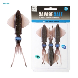 Buy Savage Gear 3D LB Swim Squid Soft Bait 25cm online at