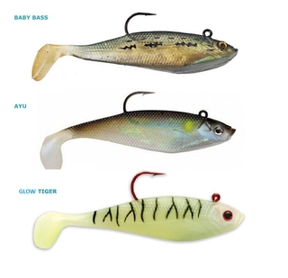 Buy Storm Wildeye Swim Shad Rigged Soft Bait 8cm online at Marine