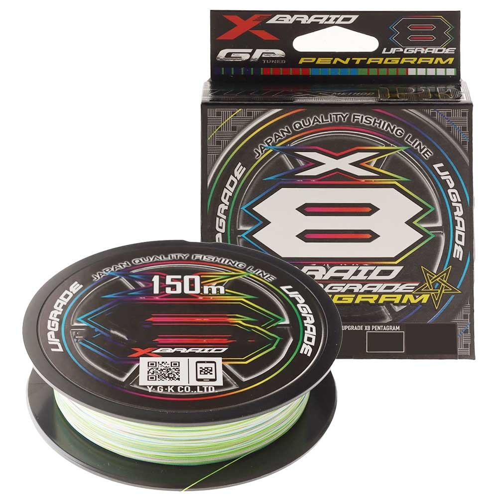 Buy XBraid Upgrade X8 Pentagram Multi-Colour Braid 150m online at  Marine-Deals.co.nz
