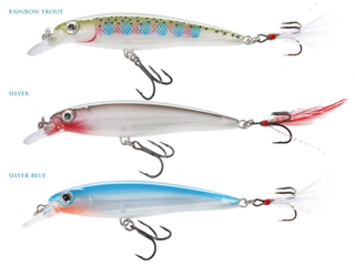 RAPALA X-RAP 08=LOT OF 5 SILVER COLORED FISHING LURES==XR08=SPECIAL  PRICE!!!