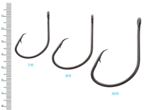 Bulk 10/0 treble hooks