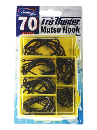 Buy Pro Hunter Youvella 70 Piece Assorted Mutsu Hook Pack online at