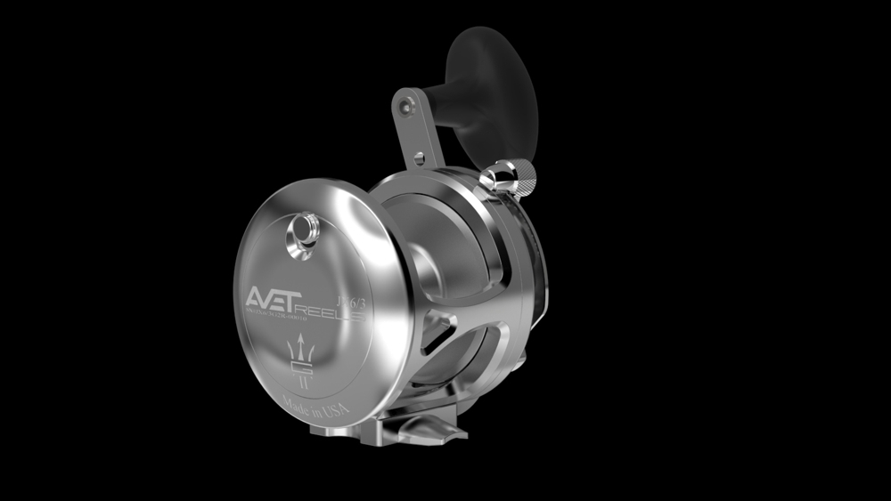 Buy Avet JX6 3 G2 2 Speed Lever Drag Reel with Glide Plate Silver