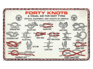 Buy Knot Card - 42 Knots online at