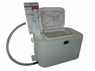 Buy Hi-Tech Live Bait Tank with Transom Mount Aerator Kit 55L online at