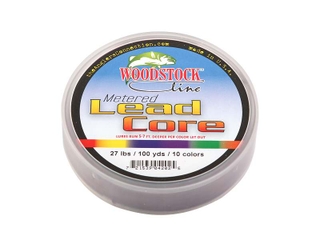 WOODSTOCK LINE METERED LEAD CORE FISHING LINE 27# TEST 100 YARDS