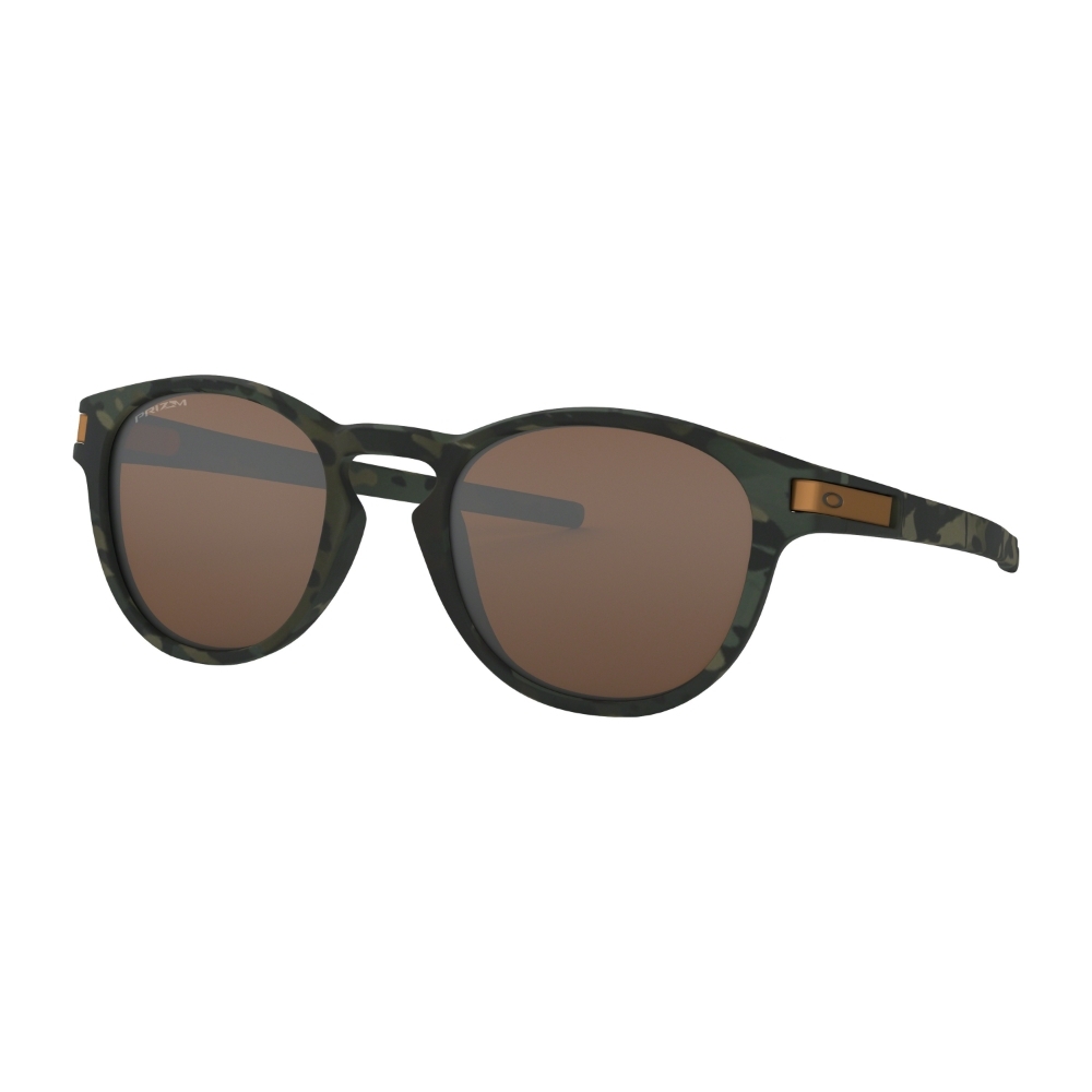 Buy Oakley Latch Olive Camo PRIZM Tungsten Sunglasses online at