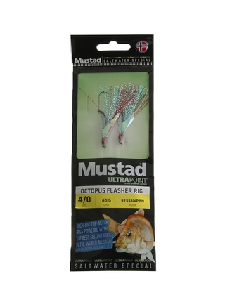 Buy Mustad Snapper UltraPoint Octopus Flasher Rigs online at