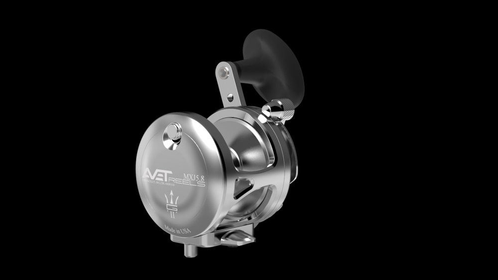 Buy Avet MXJ5.8 G2 Single Speed Lever Drag Reel with Glide Plate