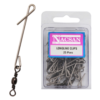 Buy Nacsan Longline Clip with Swivel 25 pack online at Marine