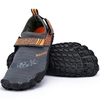 Naturehike Quick-Drying Non-Slip Aqua Shoes Grey/Orange US7-7.5 / EU39-40