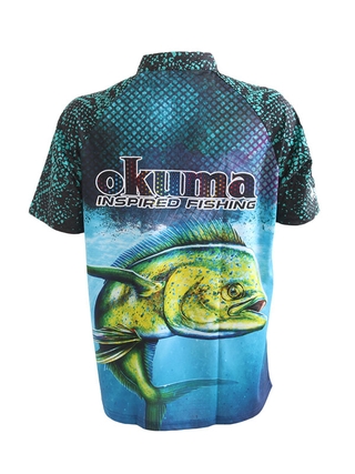 Okuma Mahimahi Quick Dry UPF50 Fishing Jersey